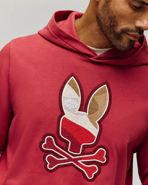psycho bunny sudadera hombre fantasia rojo