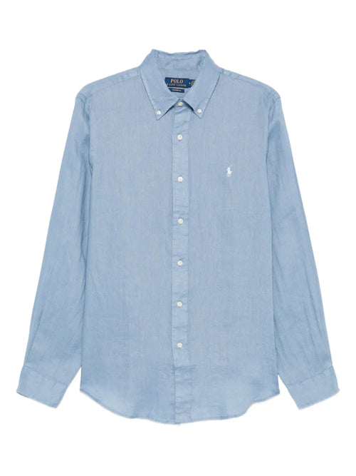 CAMISA M/L RALPH LAUREN HOMBRE CHANNEL BLUE 710966294029