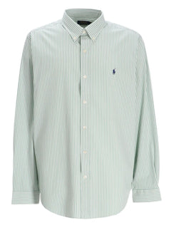 CAMISA M/L RALPH LAUREN HOMBRE 6779G GRANITE GREEN WHITE 710929346019