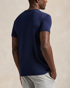 T-SHIRT RALPH LAUREN HOMBRE 3PK NAVY/BRCLY HTHR/WHITE 714830304036