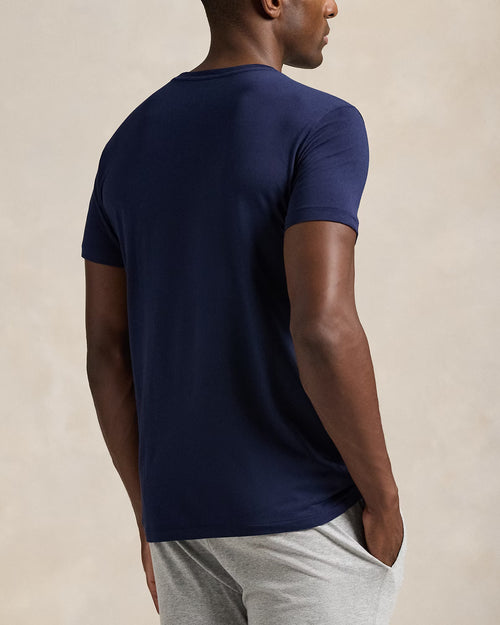 T-SHIRT RALPH LAUREN HOMBRE 3PK NAVY/BRCLY HTHR/WHITE 714830304036