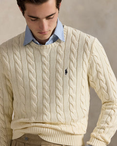 SUETER RALPH LAUREN HOMBRE ANDOVER CREAM 710775885024