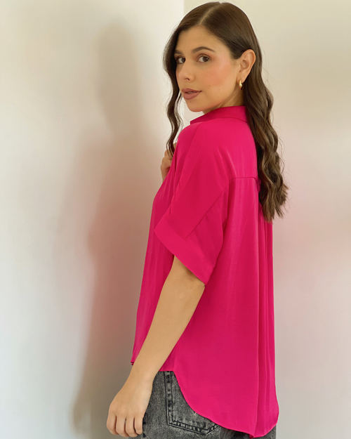 BLUSA PRIMIA NASSER FUCSIA