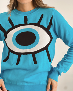 BUZO PRIMIA OJOS AZULES AZUL