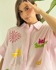CAMISA PRIMIA P.081 ROSA