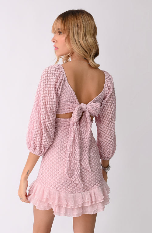 VESTIDO PRIMIA RENATA ROSA ROSA