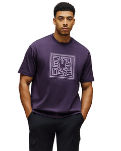 PSYCHO BUNNY CAMISETAS HOMBRE MORADO