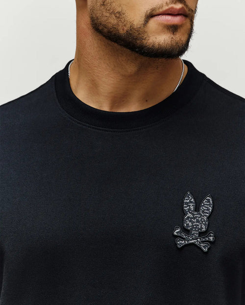 PSYCHO BUNNY CAMISETAS HOMBRE NEGRO