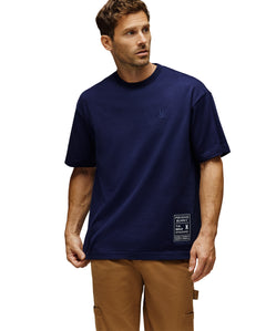 PSYCHO BUNNY CAMISETAS HOMBRE AZUL