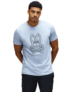 PSYCHO BUNNY CAMISETAS HOMBRE AZUL