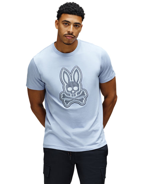 PSYCHO BUNNY CAMISETAS HOMBRE AZUL