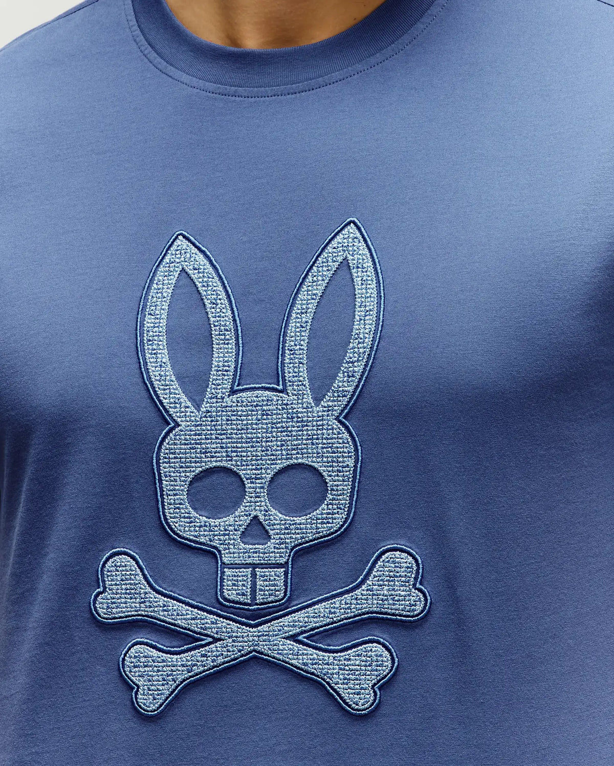 PSYCHO BUNNY CAMISETAS HOMBRE AZUL