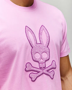 PSYCHO BUNNY CAMISETAS HOMBRE ROSADO