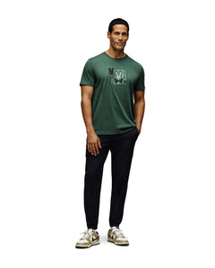 PSYCHO BUNNY CAMISETAS HOMBRE VERDE