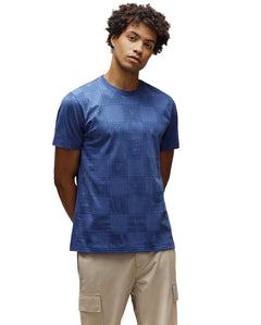 PSYCHO BUNNY CAMISETAS HOMBRE AZUL