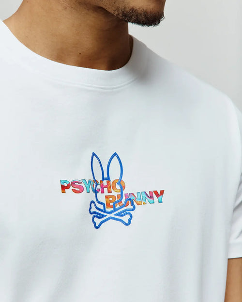 PSYCHO BUNNY CAMISETAS HOMBRE BLANCO