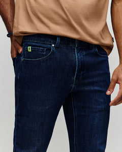 PSYCHO BUNNY JEANS HOMBRE AZUL