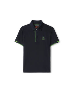 psycho bunny polo manga corta niño deportivo azul