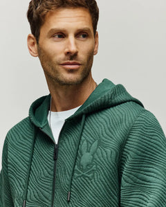 PSYCHO BUNNY SUDADERAS HOMBRE VERDE