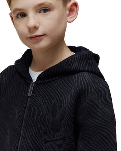 PSYCHO BUNNY SUDADERAS NIÑO NEGRO