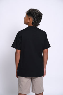 PSYCHO BUNNY CAMISETA NIÑO FANTASIA NEGRO