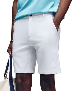 PSYCHO BUNNY BERMUDA PUNTO SHIRO PARA CABALLERO HOMBRE BLANCO B6R585F200WHT