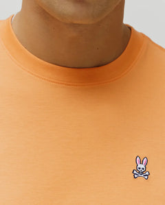PSYCHO BUNNY CAMISETA CLÁSICA CUELLO REDONDO PARA CABALLERO HOMBRE NARANJA B6U014F200805