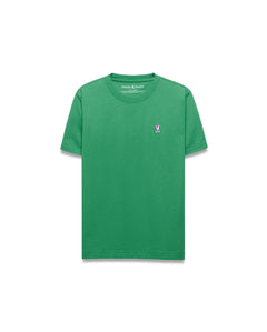 T-SHIRT PSYCHO BUNNY PARA NIÑO COLOR VERDE B0U014F200321