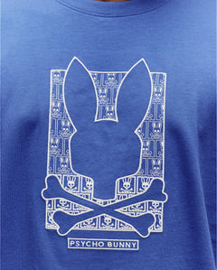 T-SHIRT PSYCHO BUNNY PARA HOMBRE COLOR AZUL MT0200403426