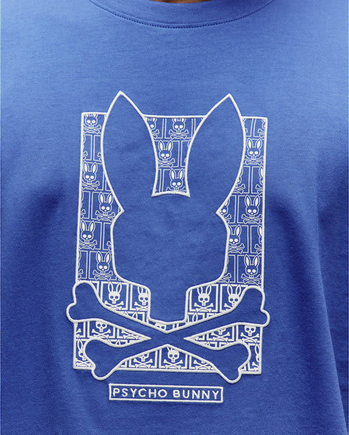 T-SHIRT PSYCHO BUNNY PARA HOMBRE COLOR AZUL MT0200403426