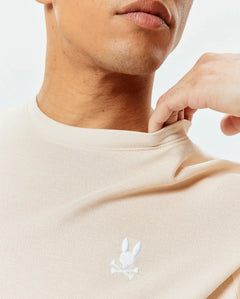 T-SHIRT PSYCHO BUNNY PARA HOMBRE COLOR BEIGE MT0200436254