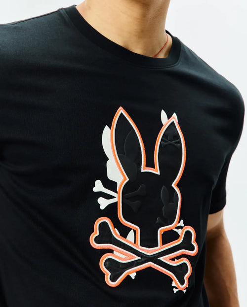 T-SHIRT PSYCHO BUNNY PARA HOMBRE COLOR NEGRO MT0200279001