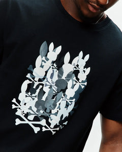 T-SHIRT PSYCHO BUNNY PARA HOMBRE COLOR NEGRO MT0200285001