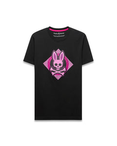 T-SHIRT PSYCHO BUNNY PARA HOMBRE COLOR NEGRO MT0200302001