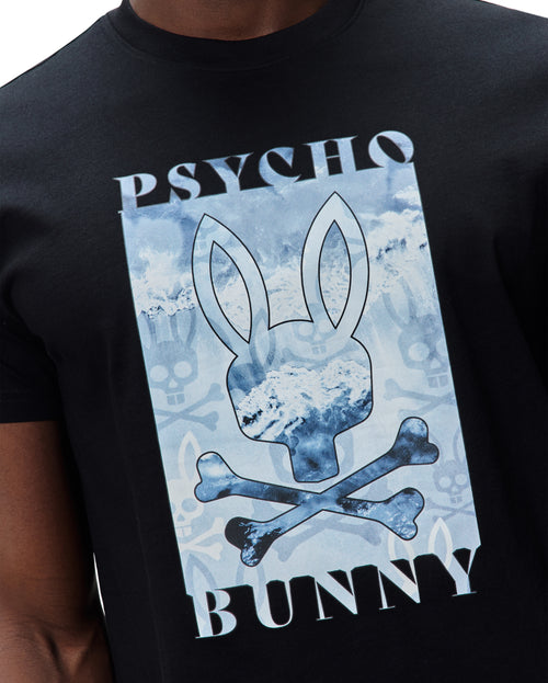 T-SHIRT PSYCHO BUNNY PARA HOMBRE COLOR NEGRO MT0200314001