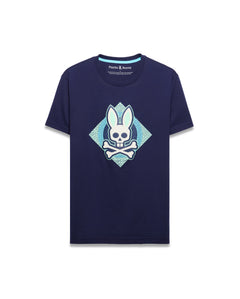 T-SHIRT PSYCHO BUNNY PARA HOMBRE COLOR AZUL MT0200302402