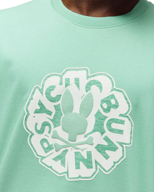 T-SHIRT PSYCHO BUNNY PARA HOMBRE COLOR VERDE MT0200219324