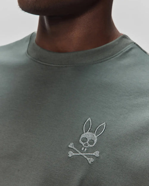 T-SHIRT PSYCHO BUNNY PARA HOMBRE COLOR VERDE MT0200217322