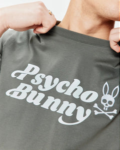 T-SHIRT PSYCHO BUNNY PARA HOMBRE COLOR VERDE MT0200313322