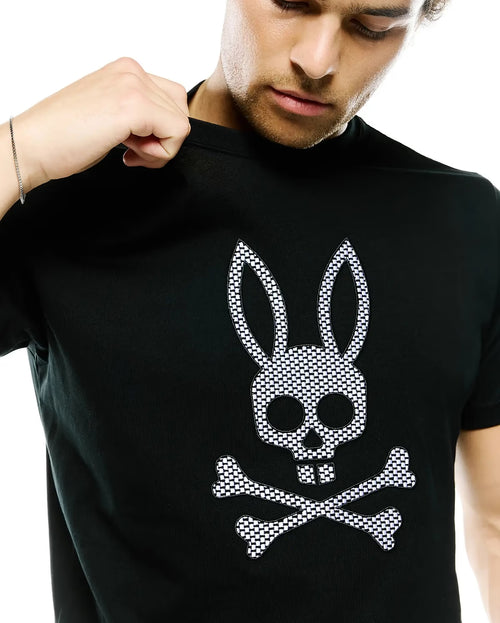 CAMISETA PSYCHO BUNNY PARA CABALLERO COLOR NEGRO