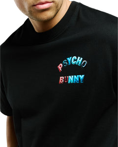 CAMISETA PSYCHO BUNNY PARA CABALLERO COLOR NEGRO