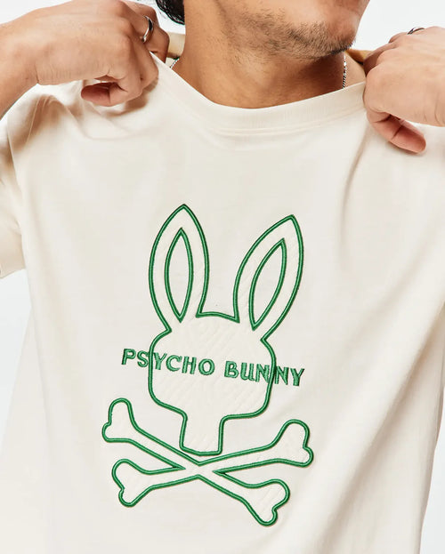 T-SHIRT PSYCHO BUNNY PARA HOMBRE COLOR BLANCO MT0200282250