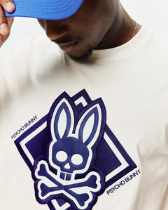 T-SHIRT PSYCHO BUNNY PARA HOMBRE COLOR BLANCO MT0200288250