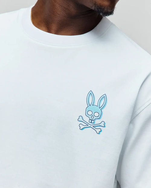 T-SHIRT PSYCHO BUNNY PARA HOMBRE COLOR BLANCO MT0200229100