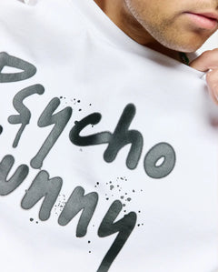 T-SHIRT PSYCHO BUNNY PARA HOMBRE COLOR BLANCO MT0200312100