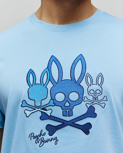 PSYCHO BUNNY CAMISETA OSCAR PARA CABALLERO HOMBRE AZUL MT0200213407