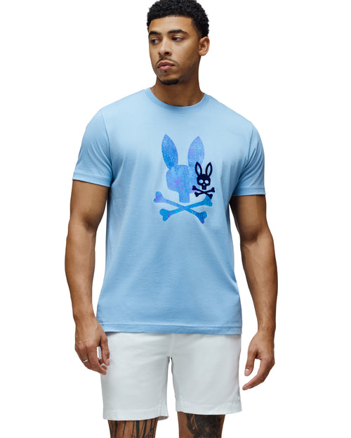 PSYCHO BUNNY CAMISETA ESTAMPADA VAN PARA CABALLERO HOMBRE AZUL MT0200249407