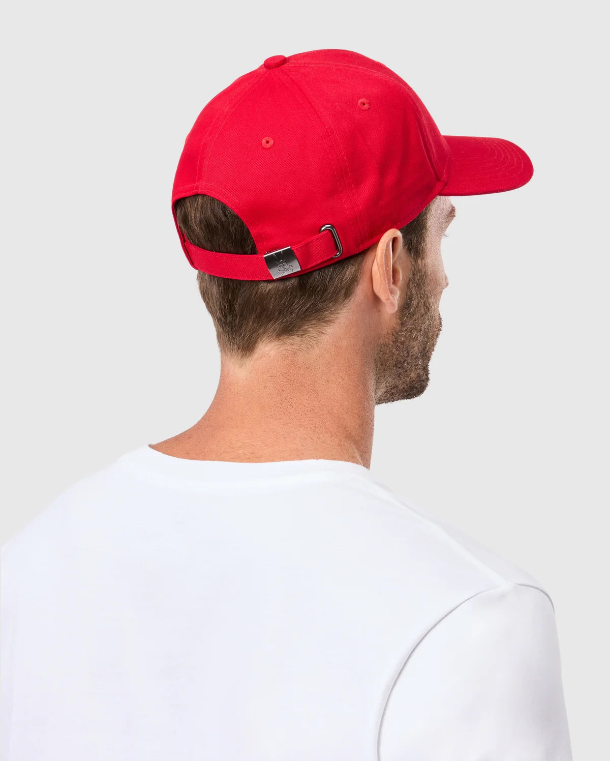 PSYCHO BUNNY GORRA CLÁSICA PARA CABALLERO HOMBRE ROJO B6A816A1HTBRI