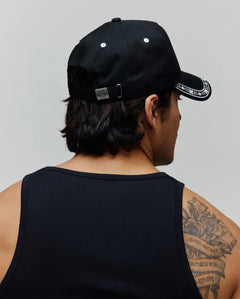 GORRA PSYCHO BUNNY PARA HOMBRE COLOR NEGRO MO1500083001