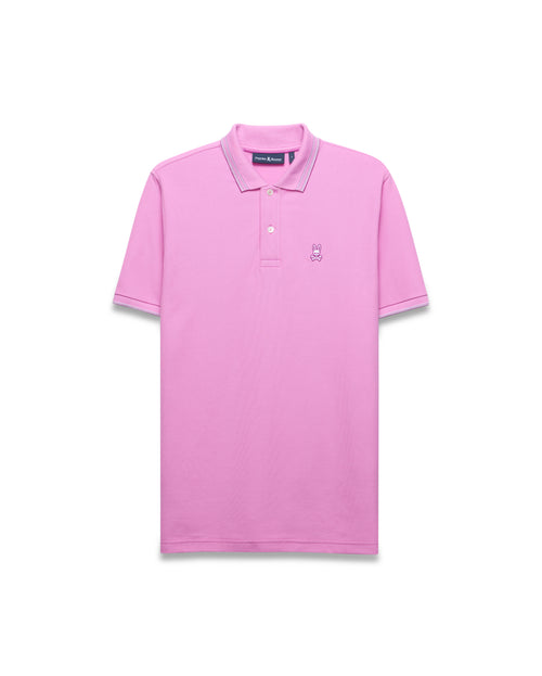 POLO M/C PSYCHO BUNNY PARA HOMBRE COLOR MORADO MT0100178510